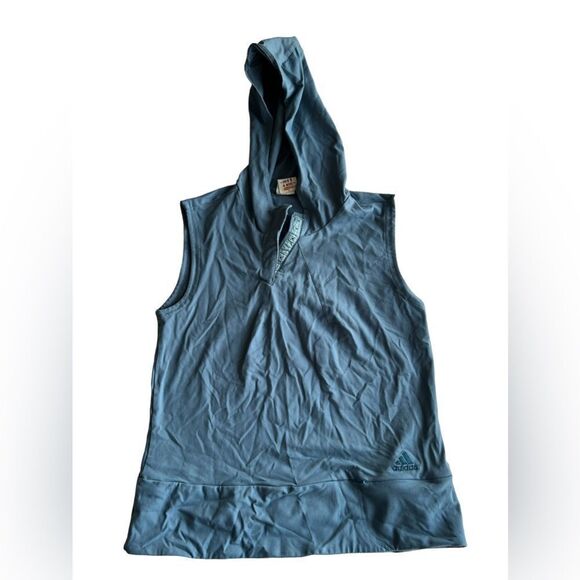 Adidas sleeve hoodie tank - Picture 1 of 4
